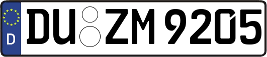 DU-ZM9205