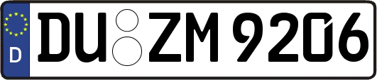DU-ZM9206