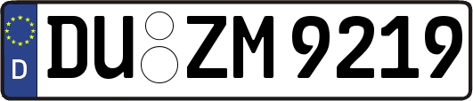 DU-ZM9219