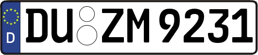 DU-ZM9231