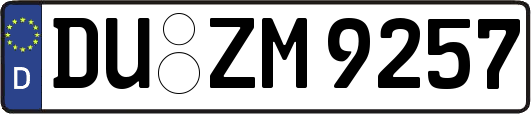 DU-ZM9257