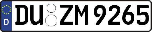 DU-ZM9265