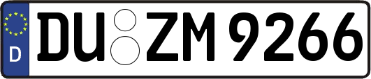 DU-ZM9266