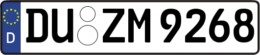 DU-ZM9268