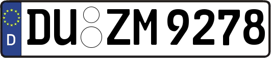 DU-ZM9278