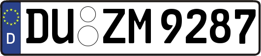 DU-ZM9287