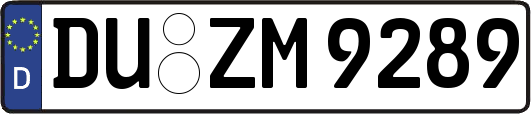 DU-ZM9289