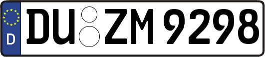 DU-ZM9298