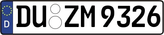 DU-ZM9326