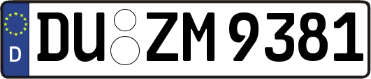 DU-ZM9381