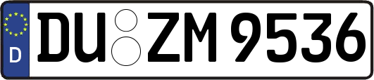 DU-ZM9536