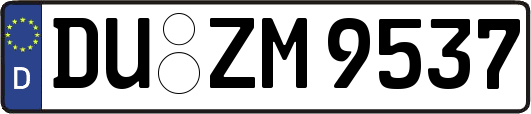 DU-ZM9537