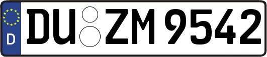 DU-ZM9542