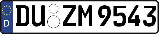 DU-ZM9543