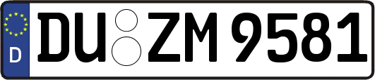 DU-ZM9581