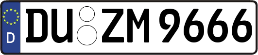 DU-ZM9666