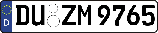 DU-ZM9765