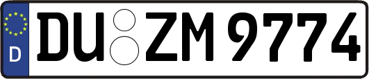 DU-ZM9774