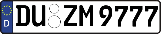 DU-ZM9777