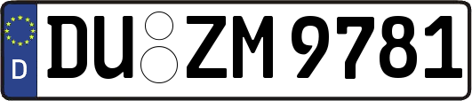 DU-ZM9781