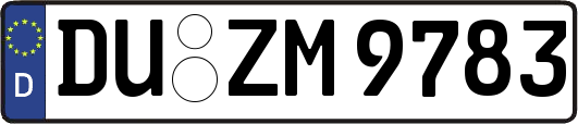 DU-ZM9783