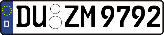 DU-ZM9792