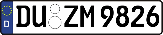 DU-ZM9826