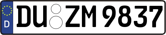 DU-ZM9837