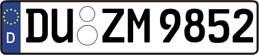DU-ZM9852