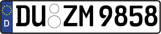 DU-ZM9858