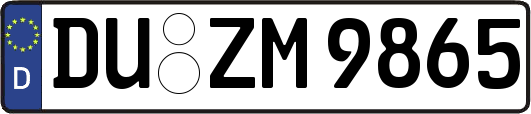 DU-ZM9865