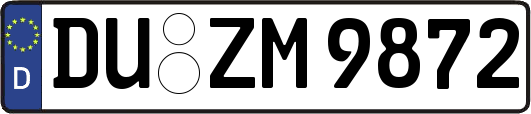DU-ZM9872