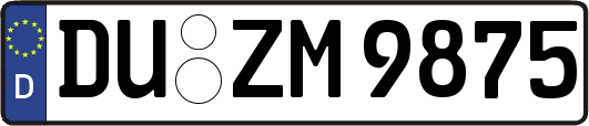 DU-ZM9875