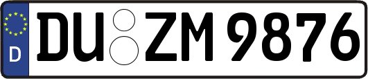 DU-ZM9876