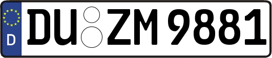 DU-ZM9881