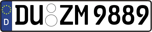 DU-ZM9889
