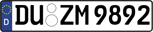 DU-ZM9892