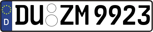 DU-ZM9923