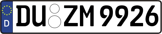 DU-ZM9926