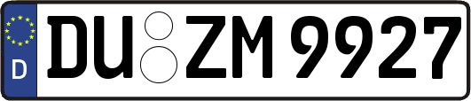 DU-ZM9927