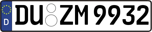 DU-ZM9932