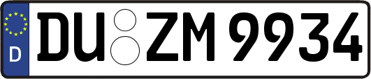 DU-ZM9934