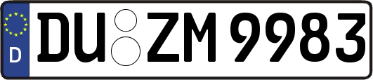 DU-ZM9983