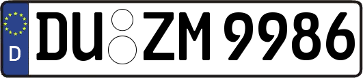 DU-ZM9986