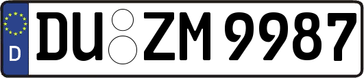 DU-ZM9987