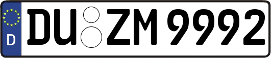 DU-ZM9992