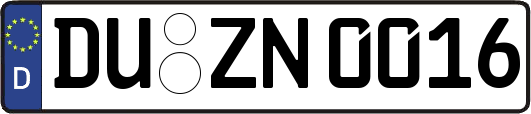 DU-ZN0016