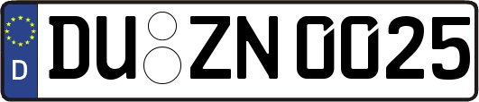 DU-ZN0025