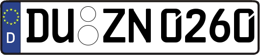 DU-ZN0260