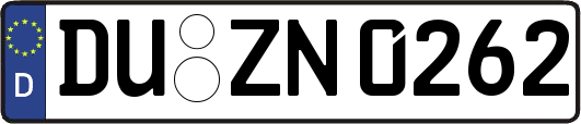DU-ZN0262